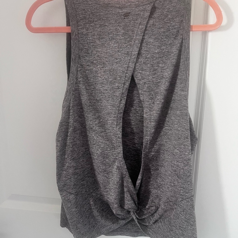 Gray Sleeveless Women's Top - Picture 5 of 8